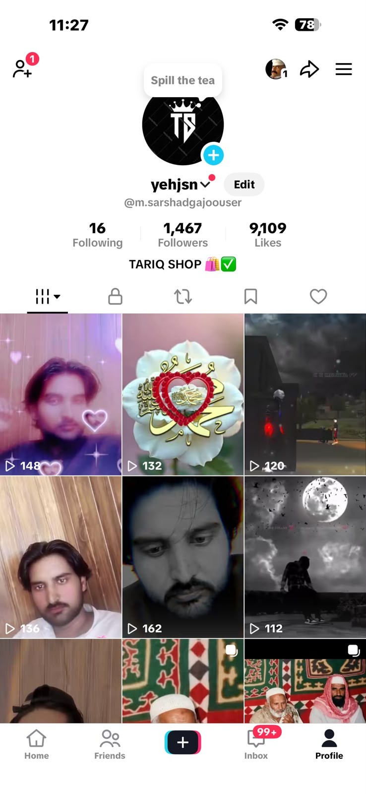 Pakistan 🇵🇰 TikTok [1k+ real followers]