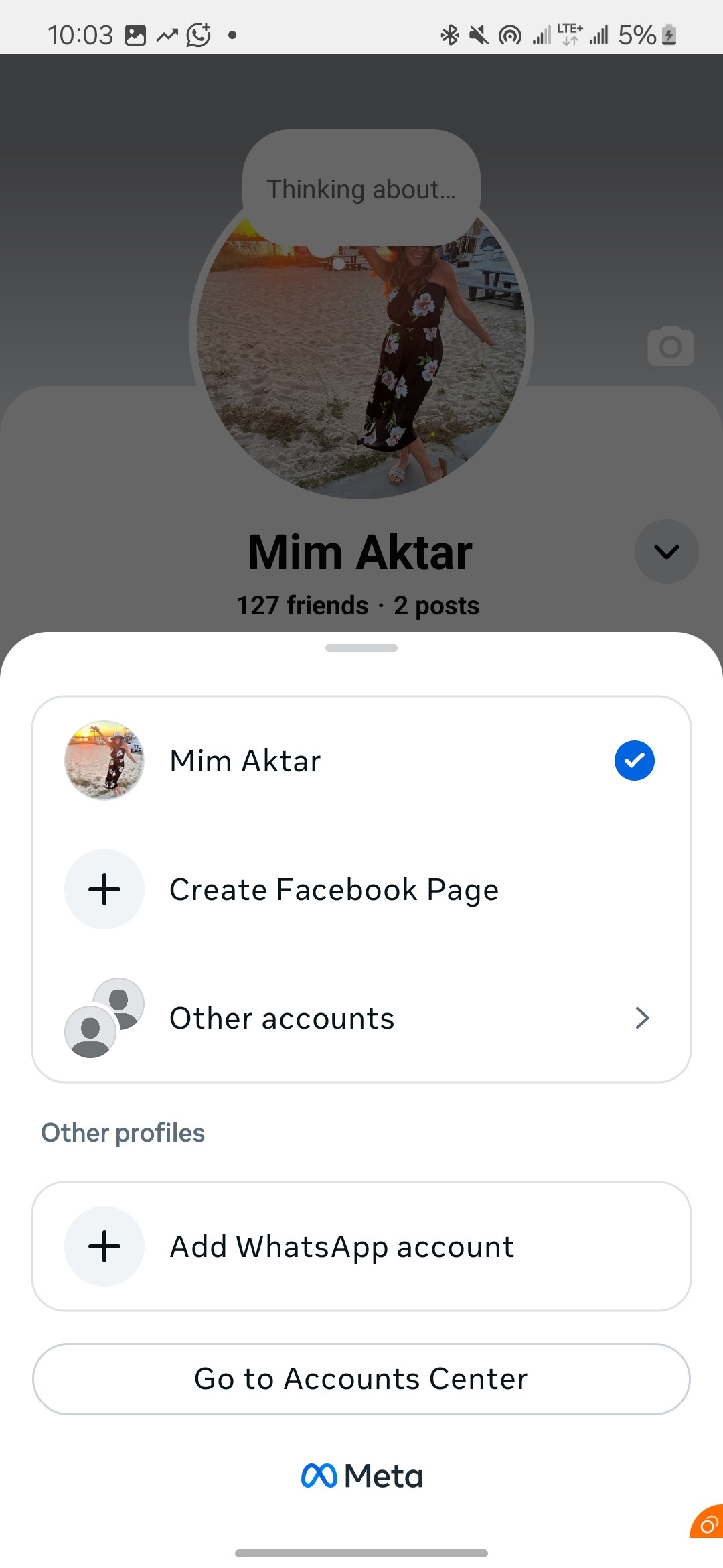 USA 🇺🇸 Facebook with fresh create page[Not Created]  (127 friends, 3 post)